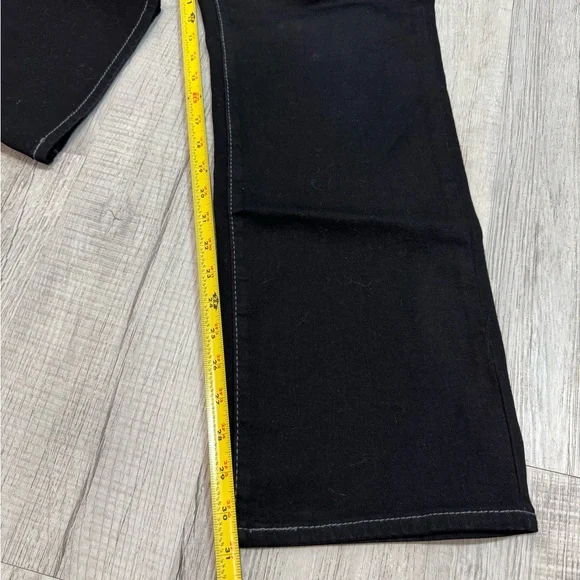 Levi's 529 Curvy Straight Leg Women’s 14M W32L32 Black Jeans - Picture 8 of 9